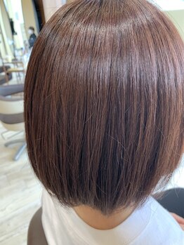 ポノ(pono)の写真/【髪質改善】髪のダメージにお悩みの方必見！ダメージを最小限に抑えた施術で、理想のスタイルを叶えます♪