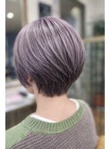 オイルカラー×ラベンダーベージュ