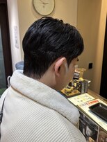 アルム オモテサンドウ(ALLM omotesando)&nbsp;韓国ダウンパーマ メンズカット メンズ韓国ヘア 原宿 表参道