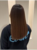 美髪ブラウンカラー