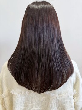 イーストハムヘッドショップ(EAST HAM head shop) 髪質改善/艶髪/ストレートロング/ダークブラウン