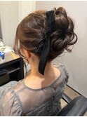 結婚式向けヘアセット×アップスタイル【Aki】