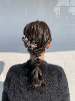 Folklore【フォークロア】翠町支店 《髪質改善サロン》 編みおろしヘアセット