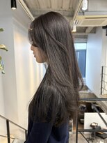 ヌープヘアーアイス(NUUP.hair ici)&nbsp;ラベンダーグレージュ×髪質改善×レイヤーで叶う透明感ヘア