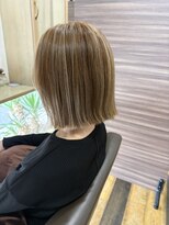 アレッタヘアーサロン(ALETTA HAIR SALON)&nbsp;タッセルボブ×ハイライトベージュ