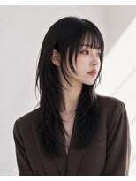 ヘアーメイク スリー(Hair Make 3) トレンドレイヤー30代40代髪型ショートウルフ前髪ボブミニウルフ