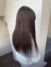フルカラー+カット+内部補修3stepトリートメント ¥9000