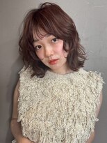 ブラウヘアアンドケア(care) 暖色のウルフレイヤー
