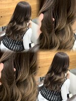 ロックス バイ マグ 松本(rocks BY MAG) 10代20代イエベブリーチ無しワンカラー透明感アースブラウン