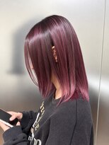 ワンスタイル(One style)&nbsp;【ケアブリーチ2回】バレイヤージュ＋髪質改善トリートメント