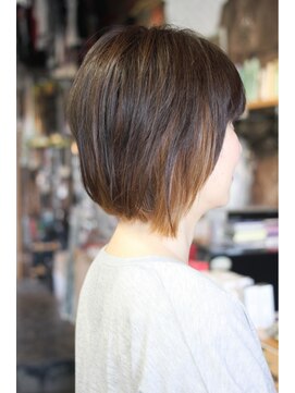 オーバーキャプテンネイキッド(OVER CAPTAIN NAKED) 夏の２トーン＊ふわくしゅできるボブ