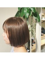 ストーク トウキョウ(stoke TOKYO)&nbsp;ナチュラルボブ×グレージュカラー
