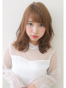 アフロートpd+ KOBE(AFLOATpd+) 小顔ナチュラルふんわりセミロング