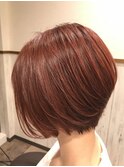 フォルムにこだわった☆シンプル前下がりボブ