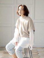 アビエクレール 河内花園(abije claire)&nbsp;ふんわりワンレンボブ★20代30代50代 髪質改善