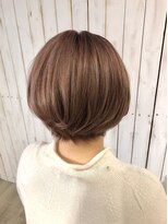 アンプリュス リアン(1+ Unplus lien)&nbsp;ピンクベージュクールショート/亀戸/錦糸町/平井