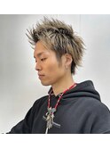 PROVE×M'sコラボスタイル【ハイライトショートショートバング】