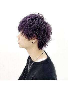 バージョン(Ver.) 束感 ウルフショート ラベンダーアッシュ 【Ver. 柏】