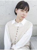 天神【BIRTH】大人かわいいマッシュボブ×カーキグレージュ