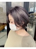 ラベンダー×シルバー