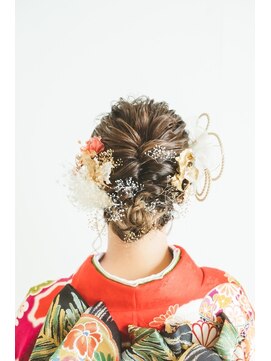 ベル(Belle) 成人式 ヘアセット 着付け