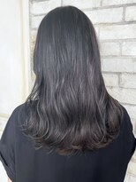 アイティーバイアルバム 八王子店(IT by ALBUM) ラベンダーグレージュロング_外ハネボブ_ba396541