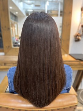 ニューラインギンザ(New-Line 銀座) ★廣中優奈★20代30代柔らかラベンダーブラウン