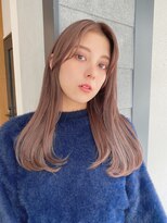 ルービック 難波(Rubik's)&nbsp;ピンクベージュ＊髪質改善＊大人かわいい