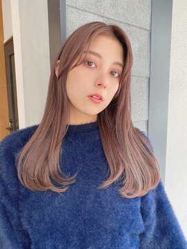 ルービック 難波(Rubik's) ピンクベージュ＊髪質改善＊大人かわいい