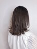 【学割U24】【美髪コース】カット+透明感カラー+艶髪トリートメント