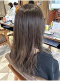 透明感ハイライト☆アッシュベージュ