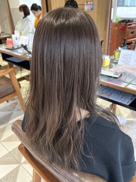 バブ バイネオリーブ(Bab by neolive) 透明感ハイライト☆アッシュベージュ