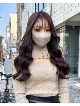 ボアップ(boappu) #ブラウンカラー#秋カラー#暖色ブラウン#ヘアカラー#ロングヘア