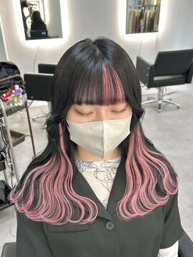 シェイロ(Cielro) ブリーチなしでできるデザインエクステ/イヤリング前髪ポイント