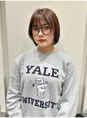 ボブ×顔周りカット
