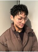 癖毛を活かしたメンズニュアンスショート