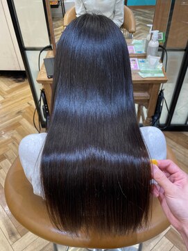 ロンド ブランシュ 錦糸町北口(Lond blanche) 髪質改善縮毛矯正/黒髪ロング
