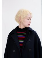 サロン マーニ(salon m ni) 似合わせハイトーンくせ毛ショート