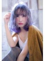 ラローレン(La LAUREN)&nbsp;LAURENsapporo ホワイトラベンダーアッシュ☆tel0112328045