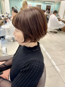 アッシュ 下北沢店(Ash) 人気の短すぎないショートボブ