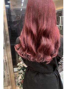 ジュイル シブヤ(JEWIL SHIBUYA) ブリーチなしダブルカラー カシスピンク