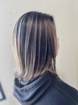 アバディブロス(Abadi Bros) バレイヤージュ×シルバーグレージュ