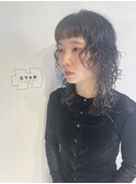 マッシュウルフ/ハードパーマ
