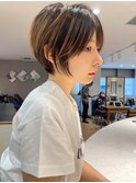 大人美人ショート/メルティカラー/ショートボブ/髪質改善/ 博多