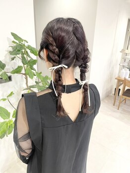 アモレット 天文館店(amoretto)の写真/【天文館☆女性専用サロン】特別な日だからこそ周りと被らない『可愛い&似合う』あなただけのStyleに♪