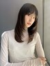 小顔似合わせカット+美髪 縮毛矯正+髪質改善トリートメント　￥17000～