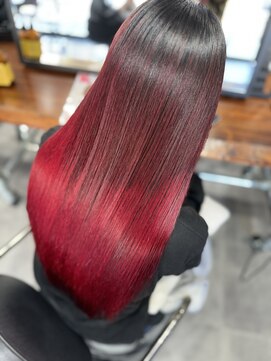 ホリー(HOLLY) グラデーションレッド