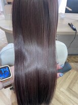 ジーナ 船橋(Zina)&nbsp;髪質改善＊ロングレイヤーグレーベージュ＊美髪【Zina船橋】