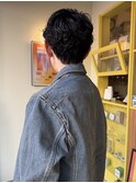 〈浅草 半個室〉無造作パーマ