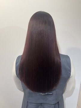 クク(coucou) 髪質改善ストレート×ロングスタイル